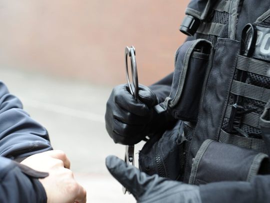 Nożownik w rękach policji