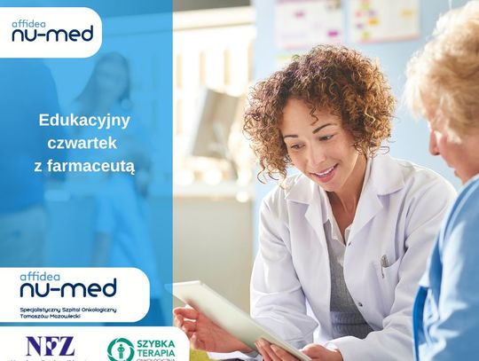 Nu-Med zaprasza na bezpłatne spotkanie z farmaceutą!