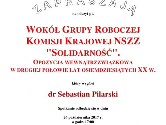O Solidarności z lat 80-tych