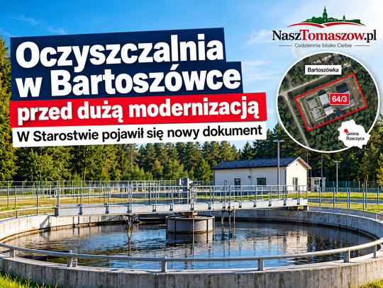 Oczyszczalnia w Bartoszówce przed dużą modernizacją