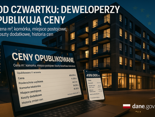 Od czwartku deweloperzy muszą publikować ceny oferowanych mieszkań Od czwartku deweloperzy muszą publikować ceny oferowanych mieszkań