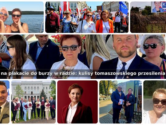 Od serca na plakacie do burzy w radzie: kulisy tomaszowskiej PO