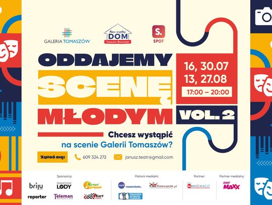 Oddajemy Scenę Młodym w Galerii Tomaszów – rusza druga edycja akcji!
