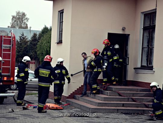 Ogień w Urzędzie Gminy