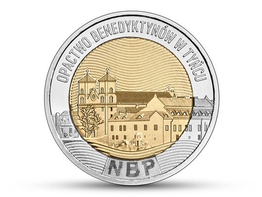 „Opactwo Benedyktynów w Tyńcu” nowa moneta okolicznościowa NBP