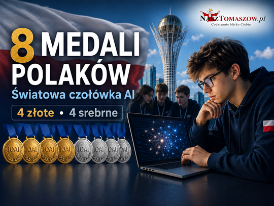 Osiem medali z Astany. Polscy uczniowie w światowej czołówce sztucznej inteligencji