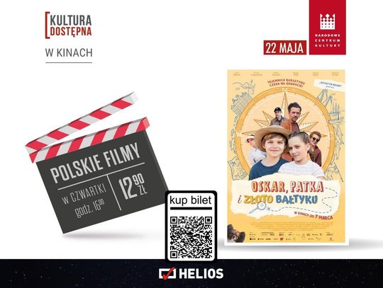 „Oskar, Patka i Złoto Bałtyku”  w ramach cyklu Kultura Dostępna