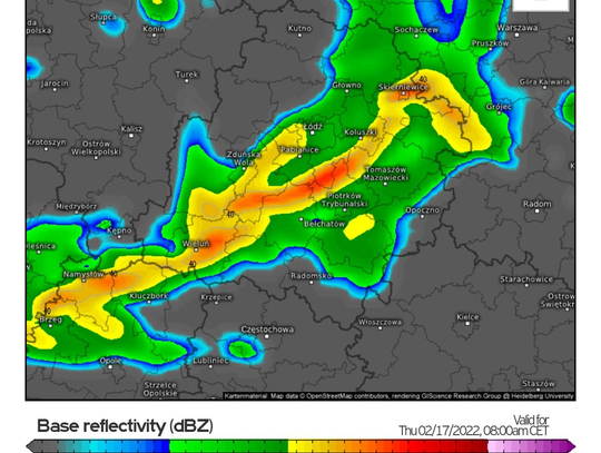 Ostrzeżenia meteorologiczne: wiatr do 120 km/h