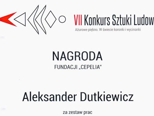 Patriotyczne wycinanki nagrodzone