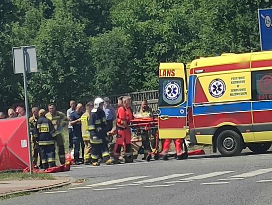 Patrz w lusterka, motocykle są wszędzie. Tym razem dwie osoby poszkodowane