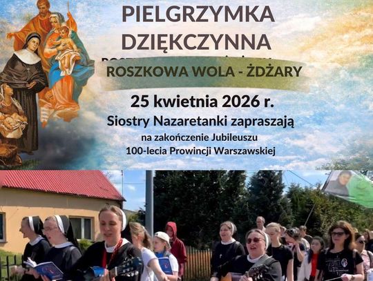 Pielgrzymka do Serca Nazaretu. Wyjątkowy finał jubileuszu Nazaretanek w Żdżarach Pielgrzymka do Serca Nazaretu. Wyjątkowy finał jubileuszu Nazaretanek w Żdżarach