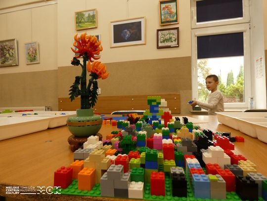 Pierwsze warsztaty z Panem Klockiem już za nami! Kreatywna sobota w MCK za Pilicą