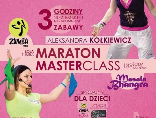 Pierwszy maraton Zumba (r) Fitness - Master Class z Gościem Specjalnym.