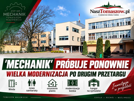 Pierwszy przetarg nie zmieścił się w budżecie. „Mechanik” drugi raz szuka wykonawcy wielkiej modernizacji