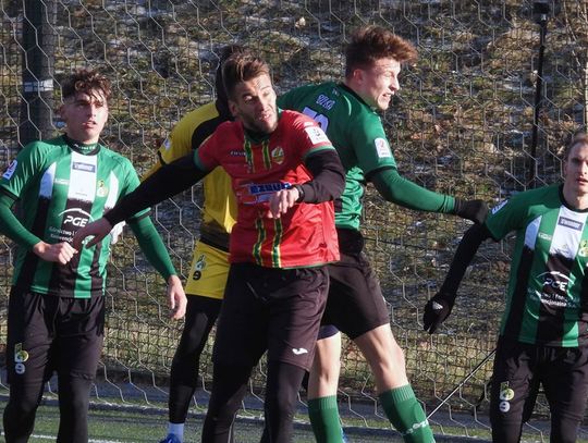 Pierwszy sparing na minusie 