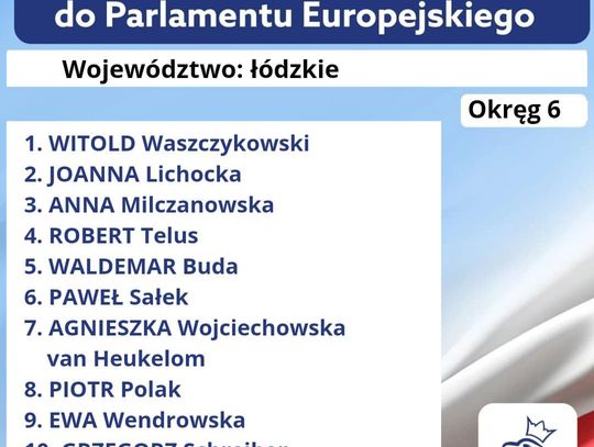 PiS pokazał listę do PE w naszym okręgu wyborczym