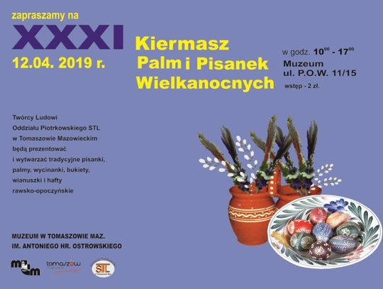 Pisanki i Palmy na kiermaszu