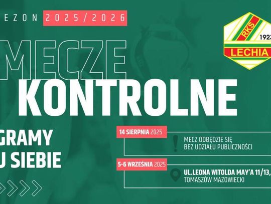 Plany sparingów Lechii Tomaszów Mazowiecki
