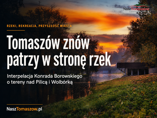 Plica i Wolbórka jako zielony kręgosłup miasta. Stary pomysł wraca w nowej interpelacji