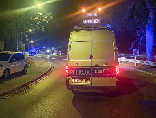 Po kolizji droga ekspresowa S8 zablokowana w okolicy Wolborza