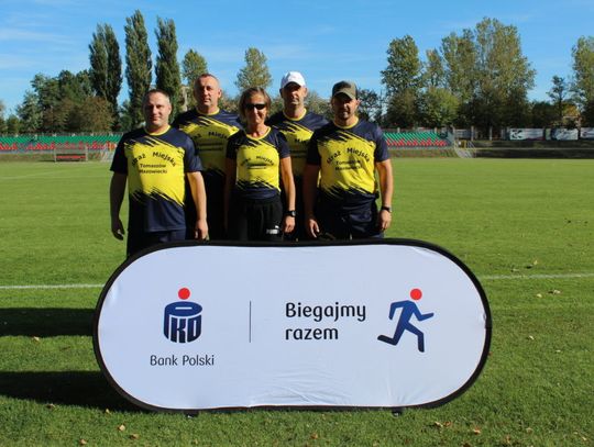 Pobiegli w charytatywnej sztafecie