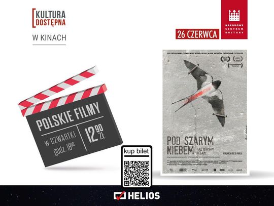 „Pod szarym niebem”  seans w ramach cyklu Kultura Dostępna