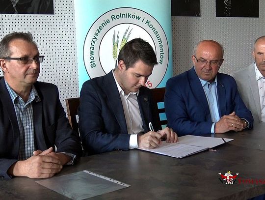 Podpisanie porozumienia przedwyborczego w Opocznie