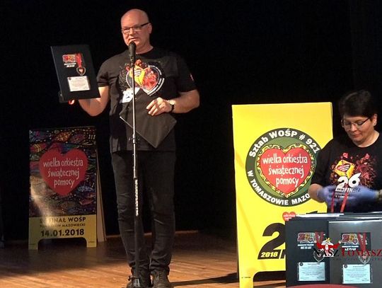 Podsumowanie 26. Finału Wielkiej Orkiestry Świątecznej Pomocy w Tomaszowie Mazowieckim