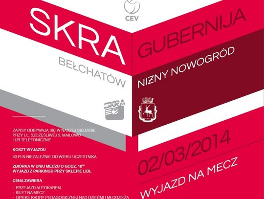 Pólfinał Pucharu: Skra Bełchatów - Gubernija Niżny Nowogrod