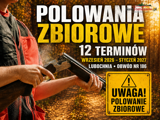 Polowania zbiorowe w gminie Lubochnia. Znamy 12 terminów – pierwsze już 5 września