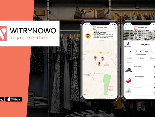 Polska darmowa aplikacja Witrynowo.pl idzie z pomocą lokalnemu biznesowi