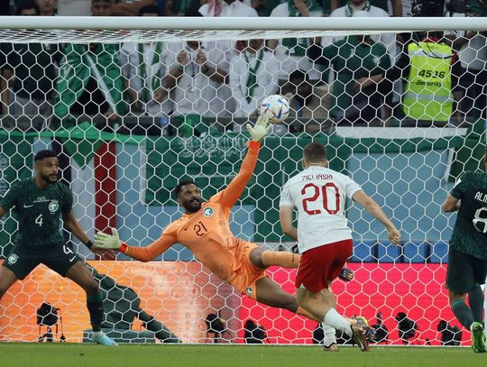 Polska wygrała z Arabią Saudyjską 2:0 w meczu grupy C piłkarskich mistrzostw świata
