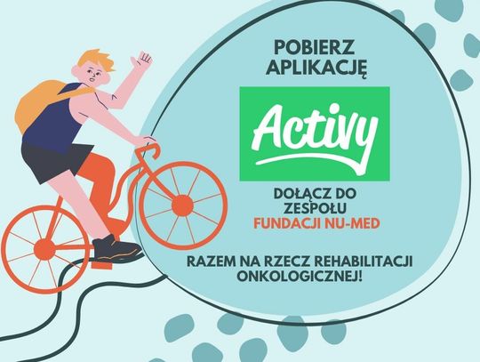 Pomóżmy Fundacji NU-MED. w „kręceniu” kilometrów na rowerach!