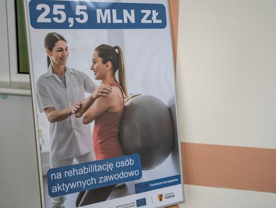 Ponad 25 mln zł na rehabilitację ruchową mieszkańców województwa