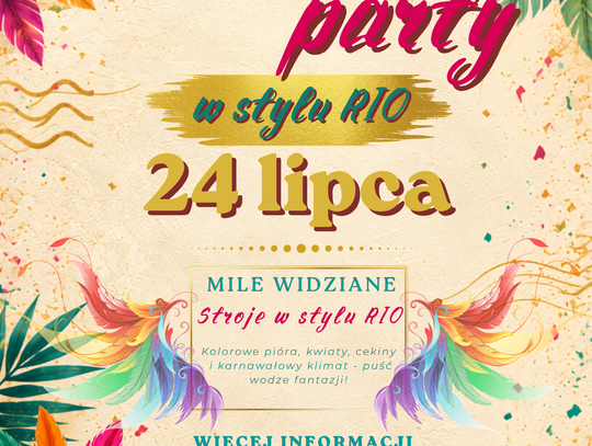 Pool Party w stylu Rio już 24 lipca!