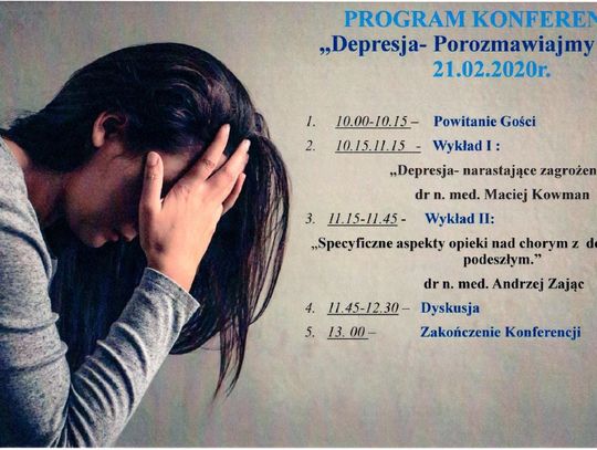 Porozmawiaj o depresji