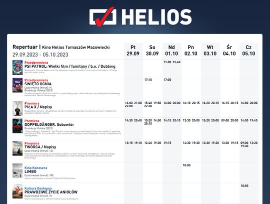 Porywające premiery w kinach Helios