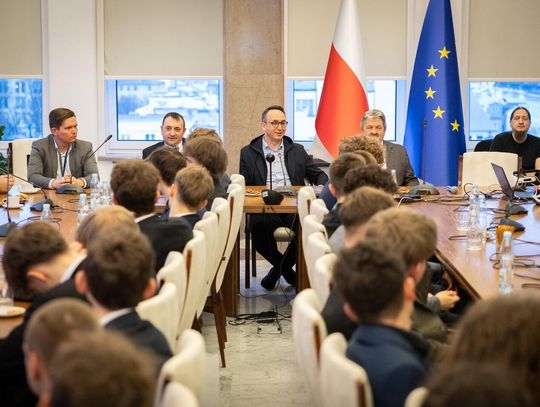 Powiat Tomaszowski na spotkaniu w Ministerstwie Infrastruktury