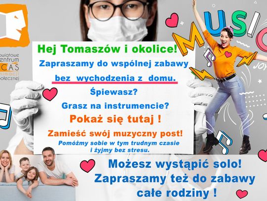 Powiatowe Centrum Animacji Społecznej zaprasza do udziału w konkursie