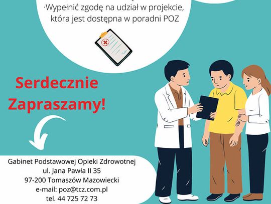 POZ+ w Tomaszowskim Centrum Zdrowia
