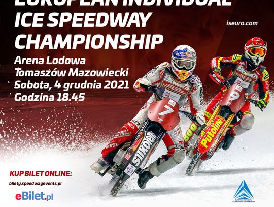 Poznaliśmy nazwiska 16 uczestników  European Individual Ice Speedway Championship