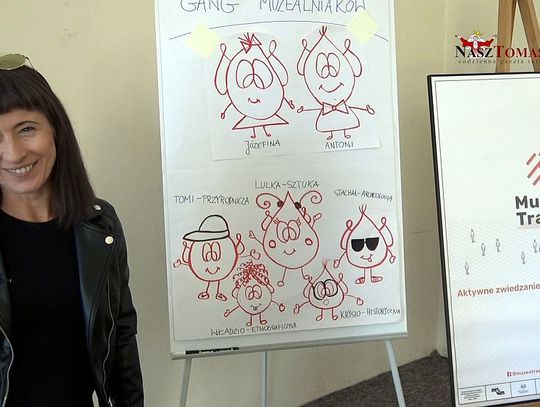 Praca nad projektem "Muzeotrasy. Aktywne zwiedzanie tomaszowskiego muzeum"