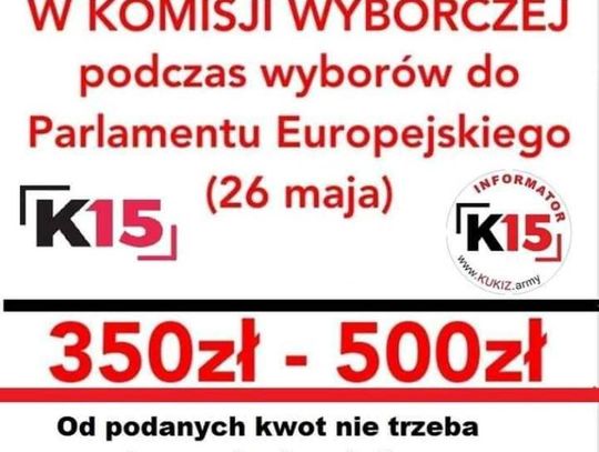 Praca w komisji wyborczej