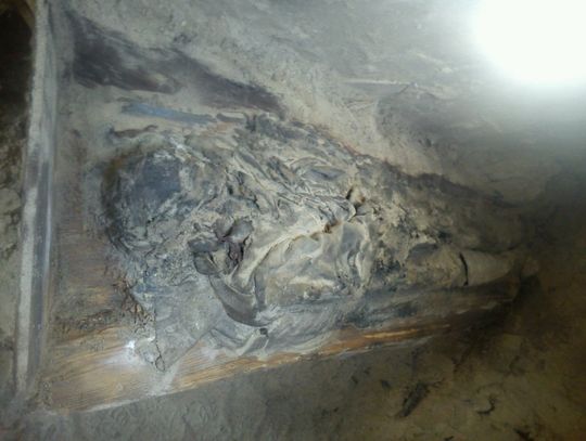 Prace ekshumacyjne trwają...