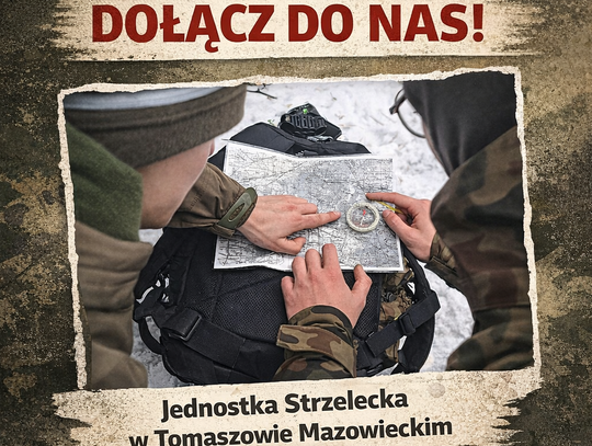Praktyczna nawigacja bez GPS:  Strzelec z Tomaszowa szkoli w użyciu mapy, kompasu i azymutu