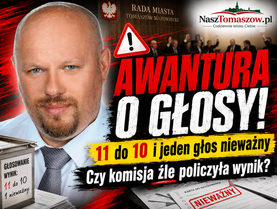 Prawnicza bomba w tomaszowskiej Radzie Miejskiej. Michał Kucharski został odwołany, choć ogłoszono, że ocalał?