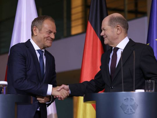 Premier Tusk i kanclerz Scholz o wspólnym bezpieczeństwie i jedności polityki wobec Rosji