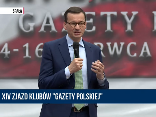 Premier w Spale na Zjeździe Klubów Gazety Polskiej