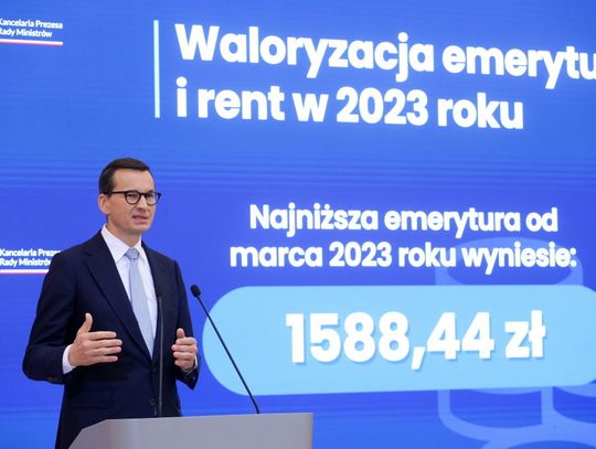 Premier: zmieniamy Polskę w kierunku nowoczesnego państwa, które troszczy się o najstarszych