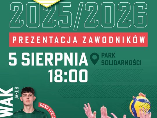 Prezentacja drużyny siatkarzy na sezon 2025/26 PLS 1. Ligi
